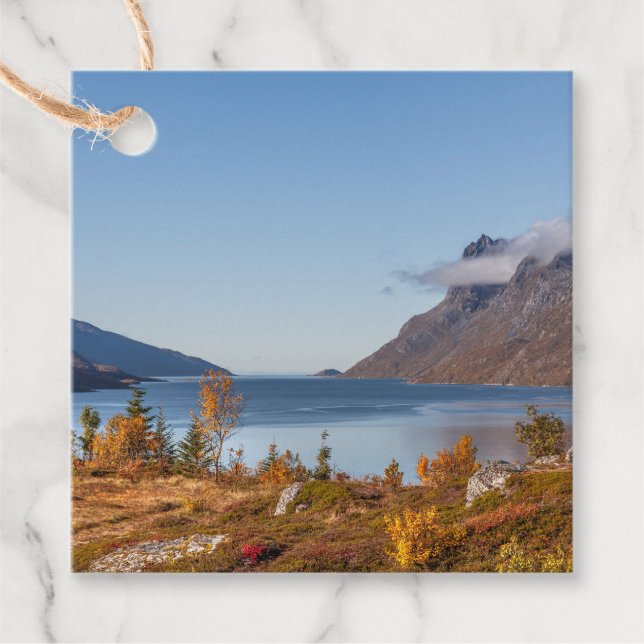 Kvaloya Island Norwegen Geschenkanhänger (Vorderseite)