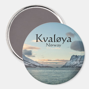 Kvaloya Island Norwegen Magnet
