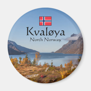 Kvaloya Island Norwegen Magnet