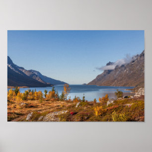 Kvaloya Island Norwegen Poster