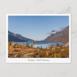 Kvaloya Island Norwegen Postkarte