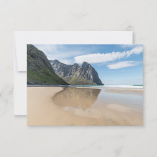 Kvalvika Lofoten Norwegen Card