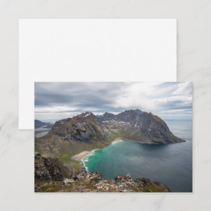Kvalvika Lofoten Norwegen Card