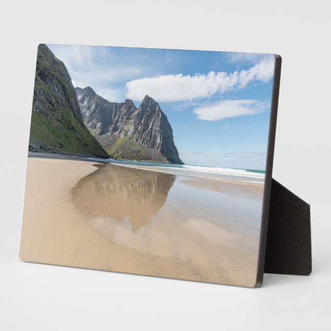 Kvalvika Lofoten Norwegen Fotoplatte (Seite)