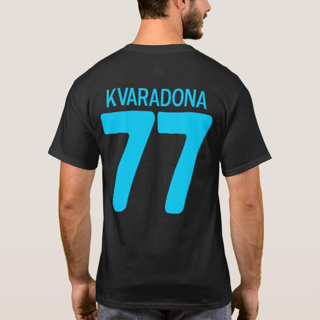 Kvaradona 77 T - Shirt (Rückseite)