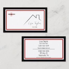 KW Colors Double Black Business Card Visitenkarte