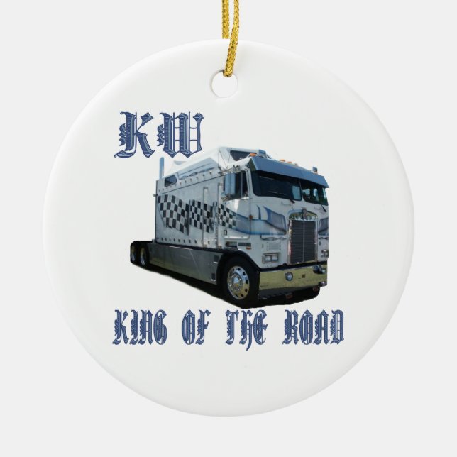 KW King of the Road Keramik Ornament (Vorne)