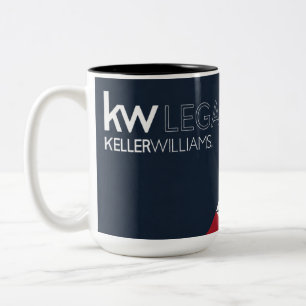 KW Legacy Dreiecksdesign Open House Zweifarbige Tasse