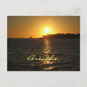 KW Sonnenuntergang Postkarte