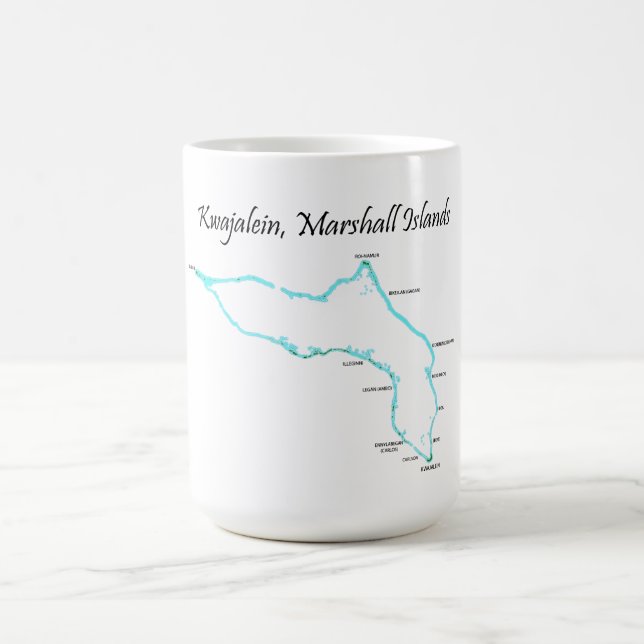 Kwajalein Atoll, die Marshallinseln Kaffeetasse (Mittel)