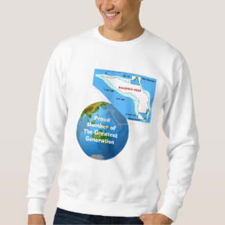 kwajalein, stolzes Mitglied der beststen Sweatshirt