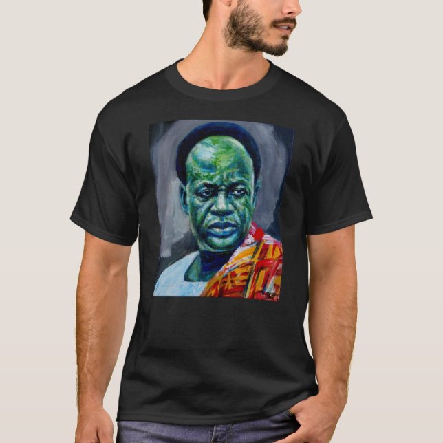 Kwame Nkrumah T-Shirt (Vorderseite)