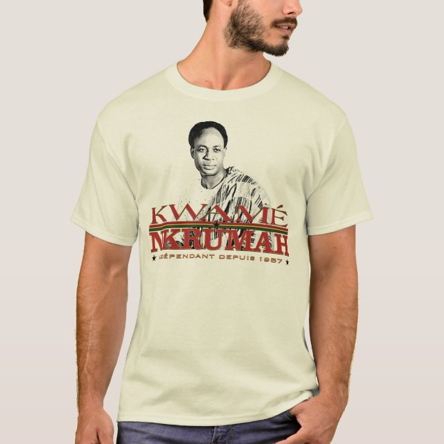 Kwame Nkrumah T-Shirt (Vorderseite)