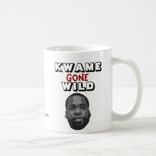 Kwame wild gegangen kaffeetasse