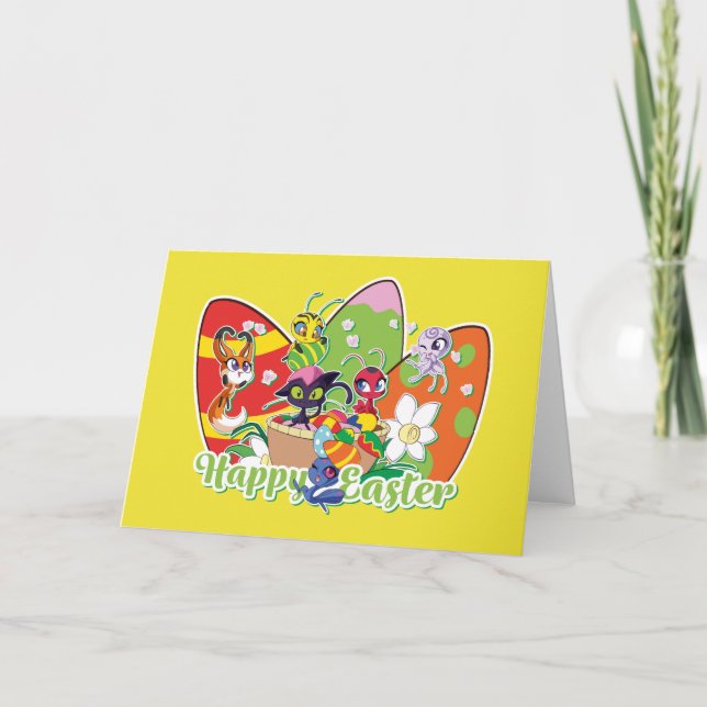 Kwamis Happy Oaster Karte (Vorderseite)