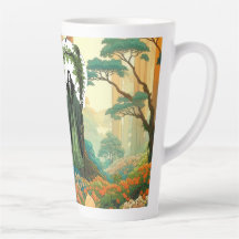 "Kwan-yin", Göttin des Mitgefühls, Latte-Tasse