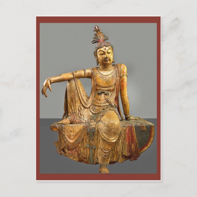 Kwan Yin oder Guanyin Chinesische Göttin der Barmh Postkarte (Vorderseite)
