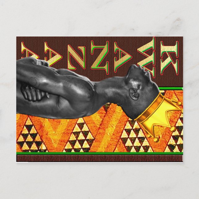 Kwanza Postkarte (Vorderseite)