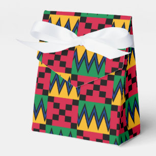 Kwanzaa African Geometric Print (4) Geschenkschachtel
