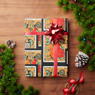 Kwanzaa • Afrozentrisches Tanz-Wrap-Papier Geschenkpapier