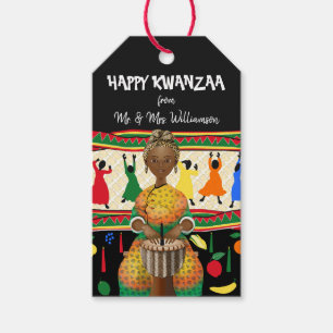 Kwanzaa American Holiday Geschenkanhänger
