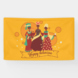 Kwanzaa-Ansammlung Banner