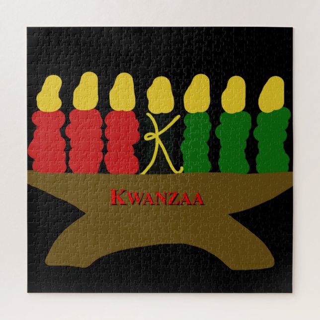Kwanzaa Art Puzzle (Vertikal)