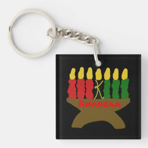 Kwanzaa Candles Schlüsselanhänger