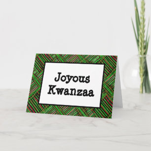Kwanzaa Card - Joyous #1 Feiertagskarte