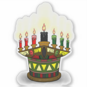 Kwanzaa erste Früchte 2 Aufkleber