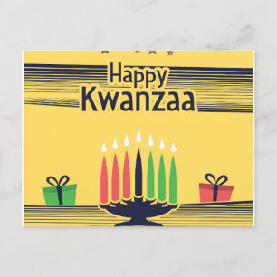 Kwanzaa Feiertagspostkarte