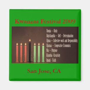 Kwanzaa-Festival 2009, San J… Magnet