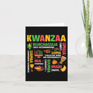 Kwanzaa - Festival des amerikanischen Kulturerbes Karte