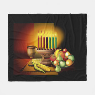 Kwanzaa-Fleece-Decke Fleecedecke