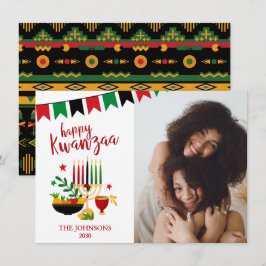 Kwanzaa Foto Feiertagskarte