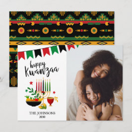 Kwanzaa Foto Feiertagskarte