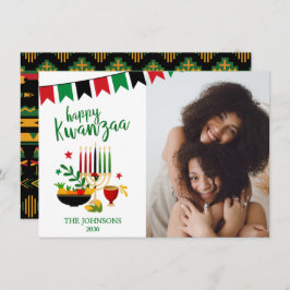 Kwanzaa Foto Feiertagskarte