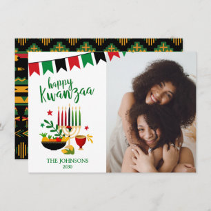 Kwanzaa Foto Feiertagskarte