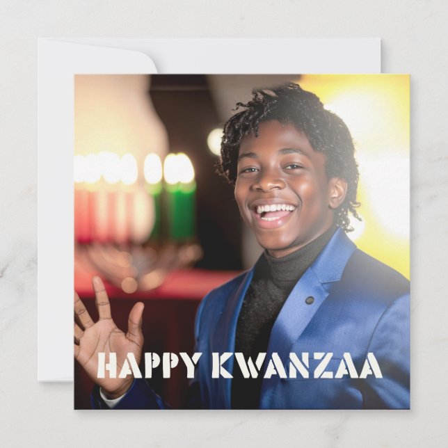 KWANZAA - FROHES KWANZAA - (Vorderseite)