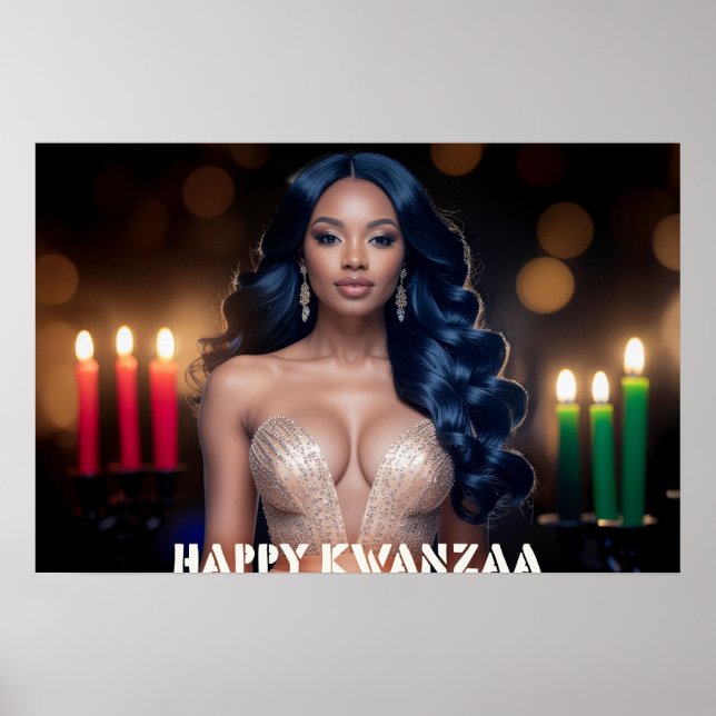 KWANZAA - FROHES KWANZAA POSTER (Vorne)