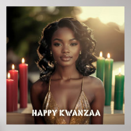 KWANZAA - FROHES KWANZAA - POSTER