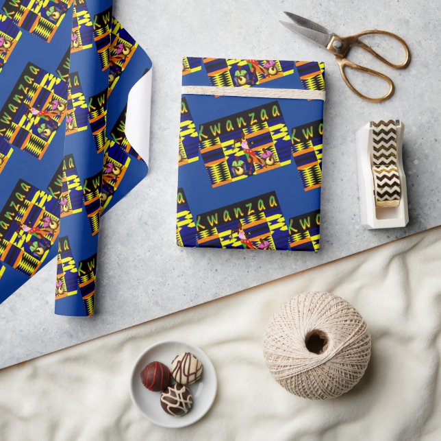 Kwanzaa Geschenkpapier (Kunsthandwerk)