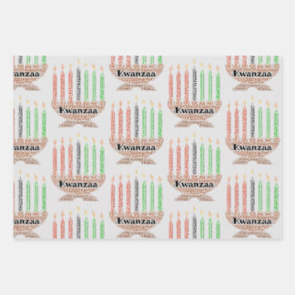 Kwanzaa  geschenkpapier set