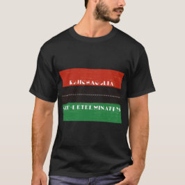 Kwanzaa Grundsatz Kujichagulia Selbst-Entschlossen T-Shirt