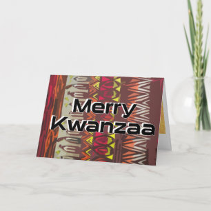 Kwanzaa-Gruß-Karte Feiertagskarte