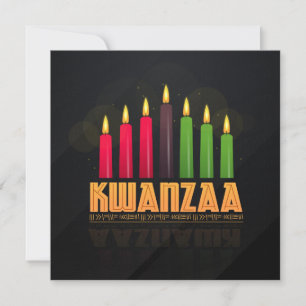 Kwanzaa Grußkarte Mitteilungskarte