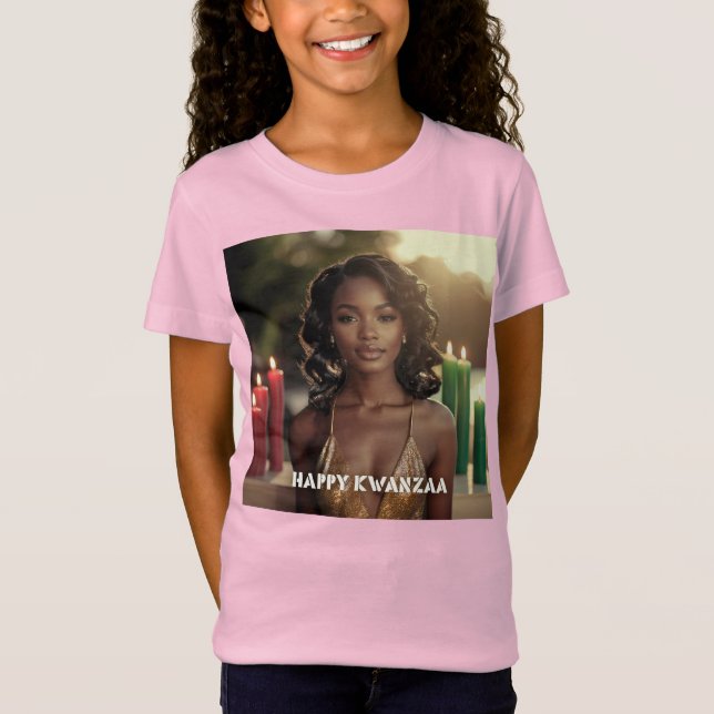 KWANZAA - HAPPY KWANZAA -  T-Shirt (Vorderseite)