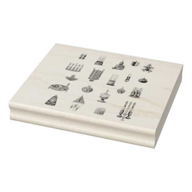 Kwanzaa inspirierte Designs Holzkunst Briefmarke Gummistempel (Stempel)