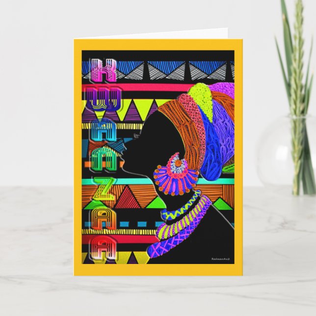 Kwanzaa Karte (Vorderseite)