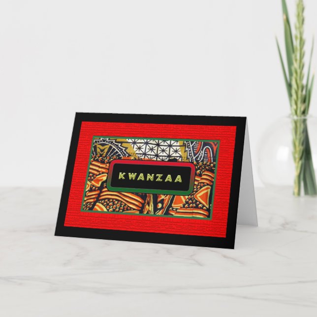 Kwanzaa Karte (Vorderseite)